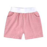 Load image into Gallery viewer, 2 Pieces Set Baby Kid Unisex Color-blocking T-Shirts And Shorts Wholesale 23030314
