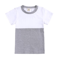 Load image into Gallery viewer, 2 Pieces Set Baby Kid Unisex Color-blocking T-Shirts And Shorts Wholesale 23030314
