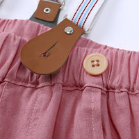 Load image into Gallery viewer, 2 Pieces Set Baby Boys Dressy Bow Shirts And Solid Color Rompers Wholesale 230303141
