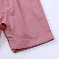 Load image into Gallery viewer, 2 Pieces Set Baby Boys Dressy Bow Shirts And Solid Color Rompers Wholesale 230303141
