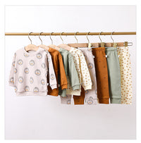 Load image into Gallery viewer, 2 Pieces Set Baby Unisex Animals Cartoon Print Hoodies Sweatshirts And Pants Wholesale 230303142
