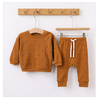 Load image into Gallery viewer, 2 Pieces Set Baby Unisex Animals Cartoon Print Hoodies Sweatshirts And Pants Wholesale 230303142
