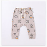 Load image into Gallery viewer, 2 Pieces Set Baby Unisex Animals Cartoon Print Hoodies Sweatshirts And Pants Wholesale 230303142
