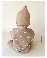 Load image into Gallery viewer, 2 Pieces Set Baby Unisex Dinosaur Print Hoodies Sweatshirts And Pants Wholesale 230303154
