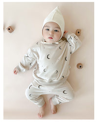 Load image into Gallery viewer, 2 Pieces Set Baby Unisex Dinosaur Print Hoodies Sweatshirts And Pants Wholesale 230303154
