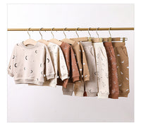 Load image into Gallery viewer, 2 Pieces Set Baby Unisex Dinosaur Print Hoodies Sweatshirts And Pants Wholesale 230303154
