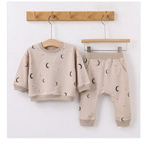Load image into Gallery viewer, 2 Pieces Set Baby Unisex Dinosaur Print Hoodies Sweatshirts And Pants Wholesale 230303154
