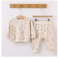Load image into Gallery viewer, 2 Pieces Set Baby Unisex Dinosaur Print Hoodies Sweatshirts And Pants Wholesale 230303154
