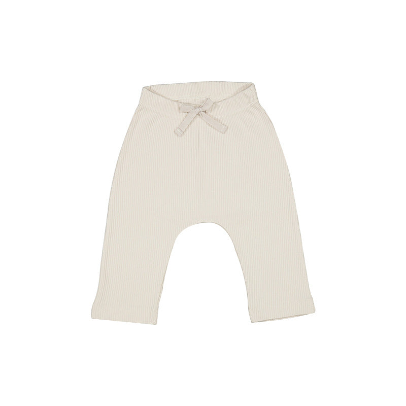 Baby Unisex Solid Color Pants Wholesale 230303155