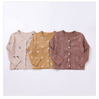 Load image into Gallery viewer, Baby Unisex Flower Dinosaur Print Jackets Outwears Wholesale 230303169
