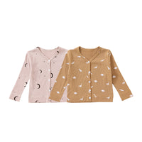 Load image into Gallery viewer, Baby Unisex Flower Dinosaur Print Jackets Outwears Wholesale 230303169
