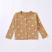 Load image into Gallery viewer, Baby Unisex Flower Dinosaur Print Jackets Outwears Wholesale 230303169

