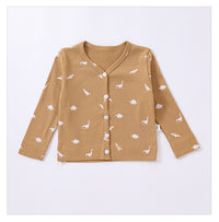 Load image into Gallery viewer, Baby Unisex Flower Dinosaur Print Jackets Outwears Wholesale 230303169
