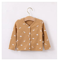 Load image into Gallery viewer, Baby Unisex Flower Dinosaur Print Jackets Outwears Wholesale 230303169
