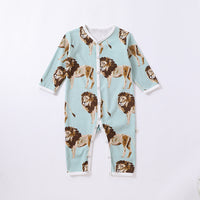 Load image into Gallery viewer, Baby Unisex Animals Print Jumpsuits Wholesale 230303171

