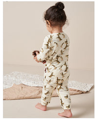 Load image into Gallery viewer, Baby Unisex Animals Print Jumpsuits Wholesale 230303171
