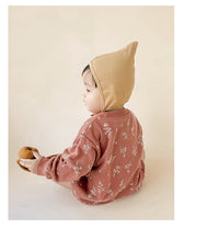 Load image into Gallery viewer, Baby Unisex Flower Dinosaur Print Rompers Wholesale 230303172
