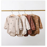 Load image into Gallery viewer, Baby Unisex Flower Dinosaur Print Rompers Wholesale 230303172
