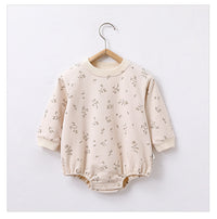 Load image into Gallery viewer, Baby Unisex Flower Dinosaur Print Rompers Wholesale 230303172
