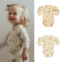 Load image into Gallery viewer, Baby Unisex Plant Print Rompers Wholesale 230303174
