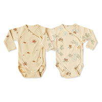 Load image into Gallery viewer, Baby Unisex Plant Print Rompers Wholesale 230303174

