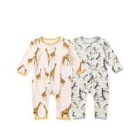 Load image into Gallery viewer, Baby Unisex Animals Print Jumpsuits Wholesale 230303178

