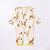Load image into Gallery viewer, Baby Unisex Animals Print Jumpsuits Wholesale 230303178
