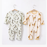 Load image into Gallery viewer, Baby Unisex Animals Print Jumpsuits Wholesale 230303178
