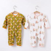 Load image into Gallery viewer, Baby Unisex Animals Print Jumpsuits Wholesale 230303178
