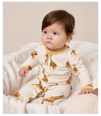 Load image into Gallery viewer, Baby Unisex Animals Print Jumpsuits Wholesale 230303178
