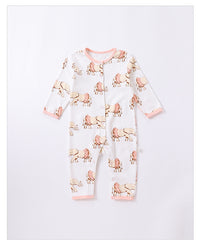 Load image into Gallery viewer, Baby Unisex Animals Print Jumpsuits Wholesale 230303178

