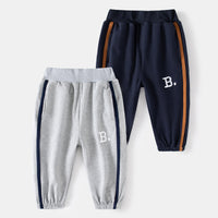 Load image into Gallery viewer, Baby Kid Boys Embroidered Alphabet Sports Pants Wholesale 230303200
