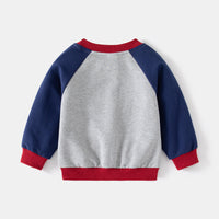 Load image into Gallery viewer, Baby Kid Boys Letters Color-blocking Hoodies Sweatshirts Wholesale 230303201
