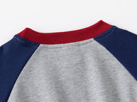 Load image into Gallery viewer, Baby Kid Boys Letters Color-blocking Hoodies Sweatshirts Wholesale 230303201
