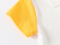 Load image into Gallery viewer, Baby Kid Boys Color-blocking Cartoon Embroidered Polo Shirts Wholesale 230303203
