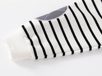 Load image into Gallery viewer, Baby Kid Boys Striped Embroidered Alphabet Hoodies Sweatshirts Wholesale 230303205
