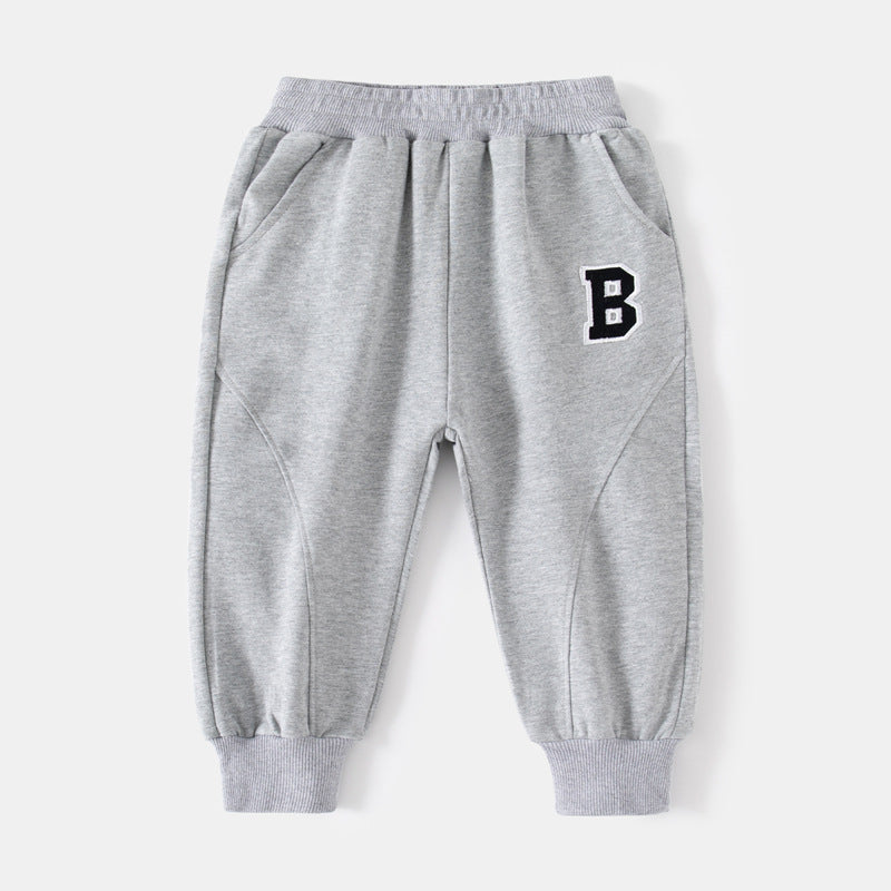 Baby Kid Boys Alphabet Sports Pants Wholesale 230303207