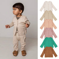 Load image into Gallery viewer, Baby Unisex Solid Color Cardigan Wholesale 230303208
