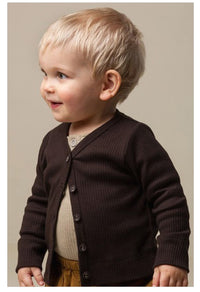 Load image into Gallery viewer, Baby Unisex Solid Color Cardigan Wholesale 230303208
