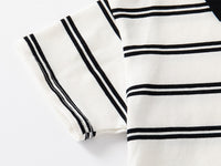 Load image into Gallery viewer, Baby Kid Boys Striped Cartoon Embroidered Polo Shirts Wholesale 230303211
