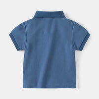 Load image into Gallery viewer, Baby Kid Boys Cartoon Embroidered Polo Shirts Wholesale 230303236
