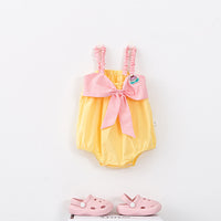 Load image into Gallery viewer, Baby Girls Checked Rompers Wholesale 230303269
