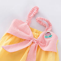 Load image into Gallery viewer, Baby Girls Checked Rompers Wholesale 230303269
