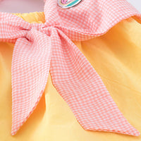 Load image into Gallery viewer, Baby Girls Checked Rompers Wholesale 230303269
