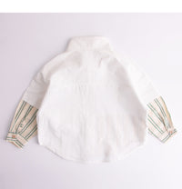 Load image into Gallery viewer, Baby Kid Boys Striped Color-blocking Shirts Wholesale 230303275
