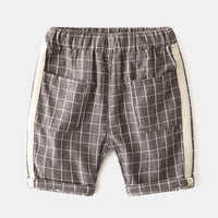 Load image into Gallery viewer, Baby Kid Boys Color-blocking Checked Shorts Wholesale 230303280

