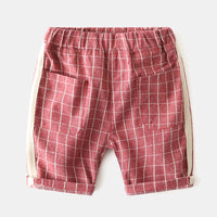 Load image into Gallery viewer, Baby Kid Boys Color-blocking Checked Shorts Wholesale 230303280
