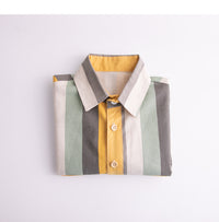 Load image into Gallery viewer, Baby Kid Boys Striped Color-blocking Tops Wholesale 230303281
