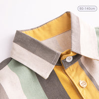Load image into Gallery viewer, Baby Kid Boys Striped Color-blocking Tops Wholesale 230303281
