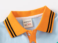 Load image into Gallery viewer, Baby Kid Boys Letters Color-blocking Print Polo Shirts Wholesale 230303284
